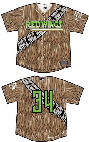 rochester redwings star wars jerseys