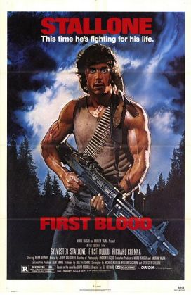 first blood poster