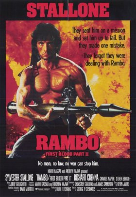 rambo first blood part 2 poster