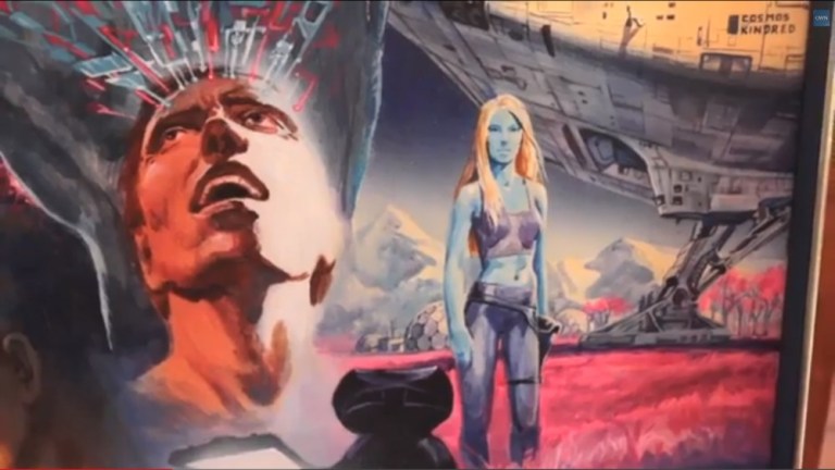 james cameron poster blue lady