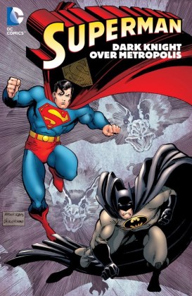 superman dark knight over metropolis