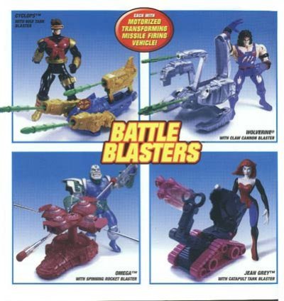 x-men classics battle blasters
